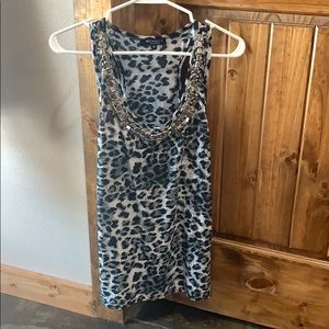 Leopard print tank